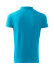 Adler MALFINI Men`s polo shirt Cotton 212 turquoise with print, embroidery