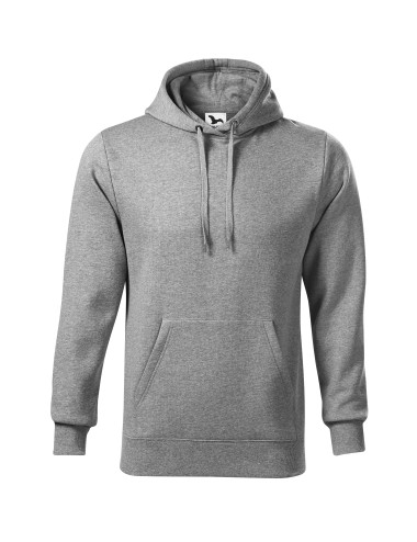 Herren-Sweatshirt-Umhang 413 dunkelgrau meliert Adler Malfini