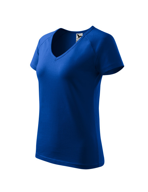 Adler MALFINI Damen T-Shirt Dream 128 Kornblumenblau mit Firmenlogo-Aufdrucken