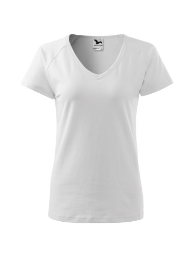 Damen-T-Shirt mit aufgesticktem Firmenlogo
