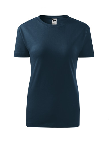 Damen T-Shirt Classic New 133 Marineblau Adler Malfini