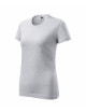 Women`s t-shirt classic new 133 light gray melange Adler Malfini