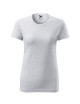Women`s t-shirt classic new 133 light gray melange Adler Malfini