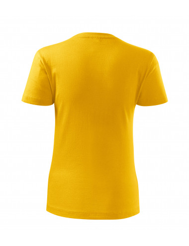 Koszulka damska classic new 133 żółty Adler Malfini