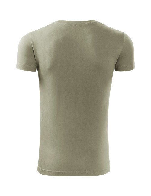 Adler MALFINI Herren T-Shirt Viper 143 hellkhaki mit Werbelogo-Stickerei