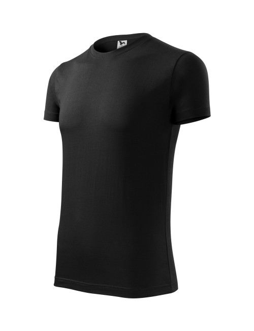 Adler MALFINI Men`s T-shirt Viper 143 black clothing with logo embroidery