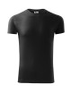 Adler MALFINI Herren T-Shirt Viper 143 schwarze Bekleidung mit Logo-Stickerei
