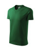 Unisex v-neck t-shirt 102 bottle green Adler Malfini