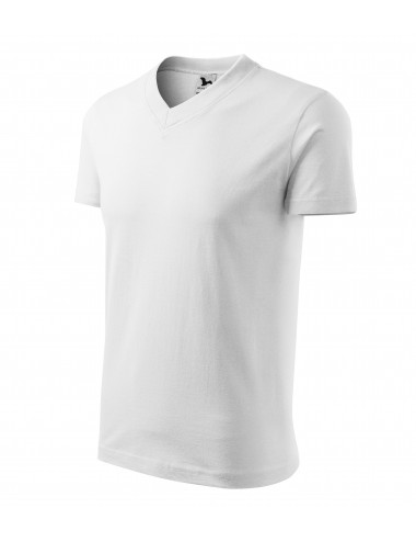 Koszulka unisex v-neck 102 biały Adler Malfini