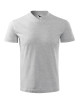 Unisex t-shirt v-neck 102 light gray melange Adler Malfini