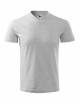 2Unisex t-shirt v-neck 102 light gray melange Adler Malfini