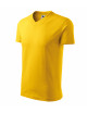 Unisex-T-Shirt mit V-Ausschnitt 102 gelb Adler Malfini