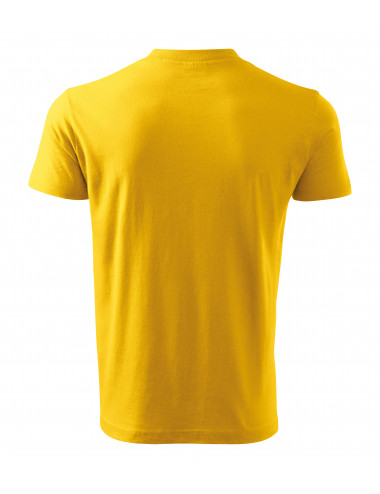 Unisex-T-Shirt mit V-Ausschnitt 102 gelb Adler Malfini