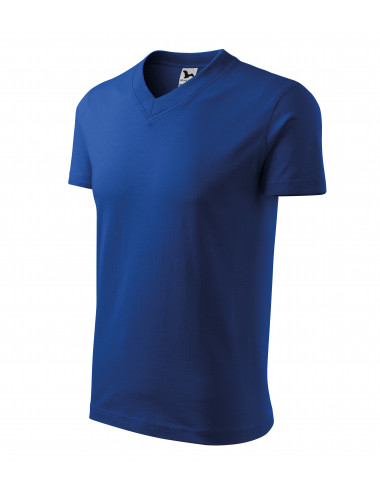 Unisex t-shirt v-neck 102 cornflower blue Adler Malfini