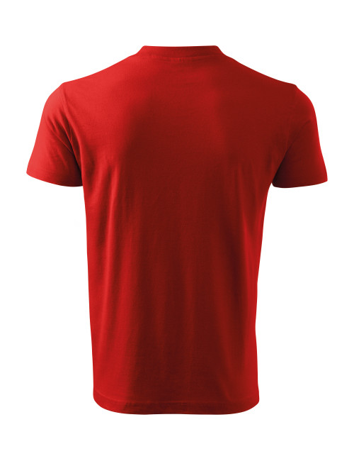 Unisex-T-Shirt mit V-Ausschnitt 102 rot Adler Malfini