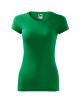 SLIM-FIT-Damen-T-Shirt mit Lycra-Passform GLANCE 141 grasgrün