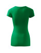 Koszulka Damska SLIM-FIT z lycra dopasowana GLANCE 141 zieleń trawy