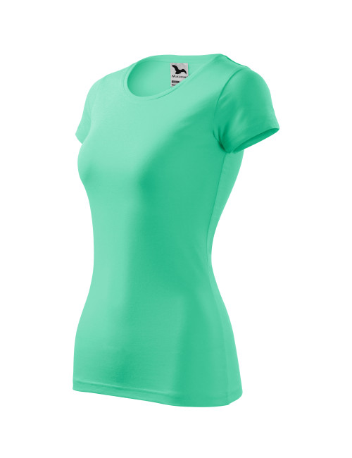 SLIM-FIT Damen-T-Shirt tailliert, 5 % Elasthan, GLANCE 141 Mint