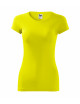 2Slim-Fit-T-Shirt für Damen, 5 % Elestan, Glanz 141 Zitrone, Malfini