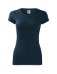 Damen-T-Shirt SLIM-FIT tailliert, 95 % Baumwolle, 5 % Elastan, GLANCE 141