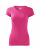 2Slim-Fit-T-Shirt für Damen, 5 % Elestan, Look 141, Lila, Rot, Malfini