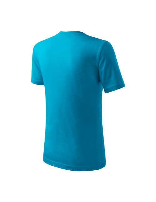 Kinder-T-Shirt klassisch neu 135 türkis Adler Malfini
