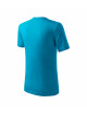 2Children`s t-shirt classic new 135 turquoise Adler Malfini