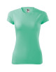Adler MALFINI Damen Fantasy 140 mintfarbenes Rad-T-Shirt mit Logo