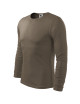 Adler MALFINI Men`s Fit-T Long Sleeve 119 army embroidery clothing