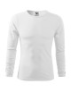Adler MALFINI Herren T-Shirt Fit-T Long Sleeve 119, weiße Logo-Stickerei