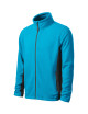 Adler MALFINI Men`s fleece Frosty 527 turquoise workwear with embroidery logo
