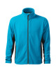 Adler MALFINI Men`s fleece Frosty 527 turquoise workwear with embroidery logo