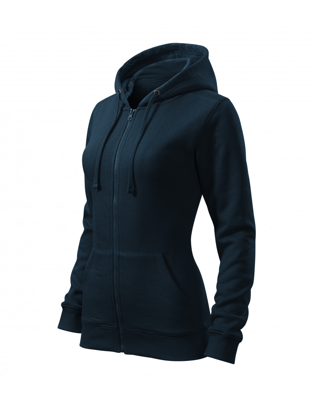 Trendiges Damen-Reißverschluss-Sweatshirt 411 in Marineblau von Adler Malfini