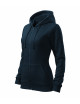 2Women`s sweatshirt trendy zipper 411 navy blue Adler Malfini
