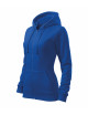 2Women`s sweatshirt trendy zipper 411 cornflower blue Adler Malfini