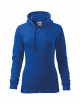 2Women`s sweatshirt trendy zipper 411 cornflower blue Adler Malfini