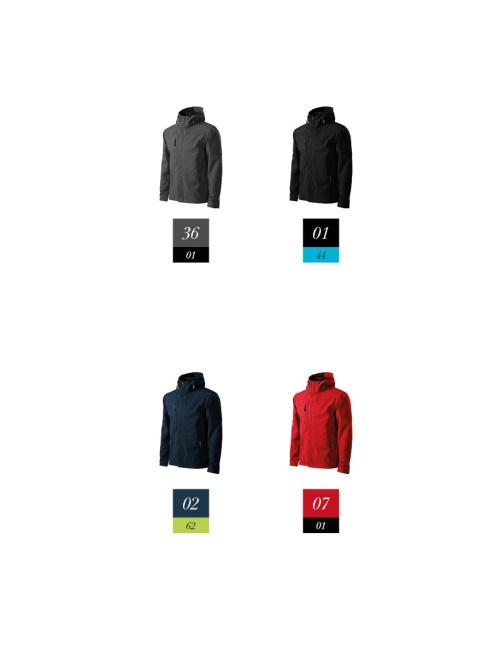 Softshell men`s jacket nano 531 black Adler Malfini