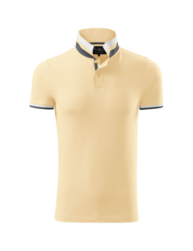 Koszulka polo męska collar up 256 bourbon vanilla Adler Malfinipremium