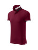 Collar up men`s polo shirt 256 garnet Adler Malfinipremium