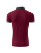 Koszulka polo męska collar up 256 garnet Adler Malfinipremium