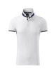 Collar up 256 men`s polo shirt white Adler Malfinipremium