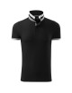 Koszulka polo męska collar up 256 czarny Adler Malfinipremium