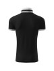 Koszulka polo męska collar up 256 czarny Adler Malfinipremium