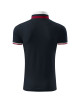Koszulka polo męska collar up 256 dark navy Adler Malfinipremium