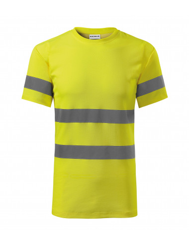 Koszulka unisex hv protect 1v9 żółty odblaskowy Adler Rimeck