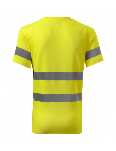 Unisex-T-Shirt HV Protect 1v9 reflektierendes gelbes Adler Rimeck