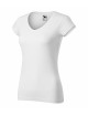 Women`s t-shirt fit v-neck 162 white Adler Malfini