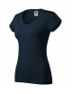Women`s t-shirt fit v-neck 162 navy blue Adler Malfini