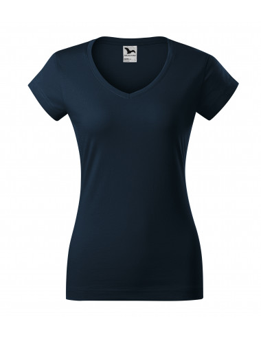 Damen-T-Shirt mit V-Ausschnitt 162 Marineblau Adler Malfini