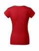 2Damen-T-Shirt mit V-Ausschnitt 162 rot Adler Malfini